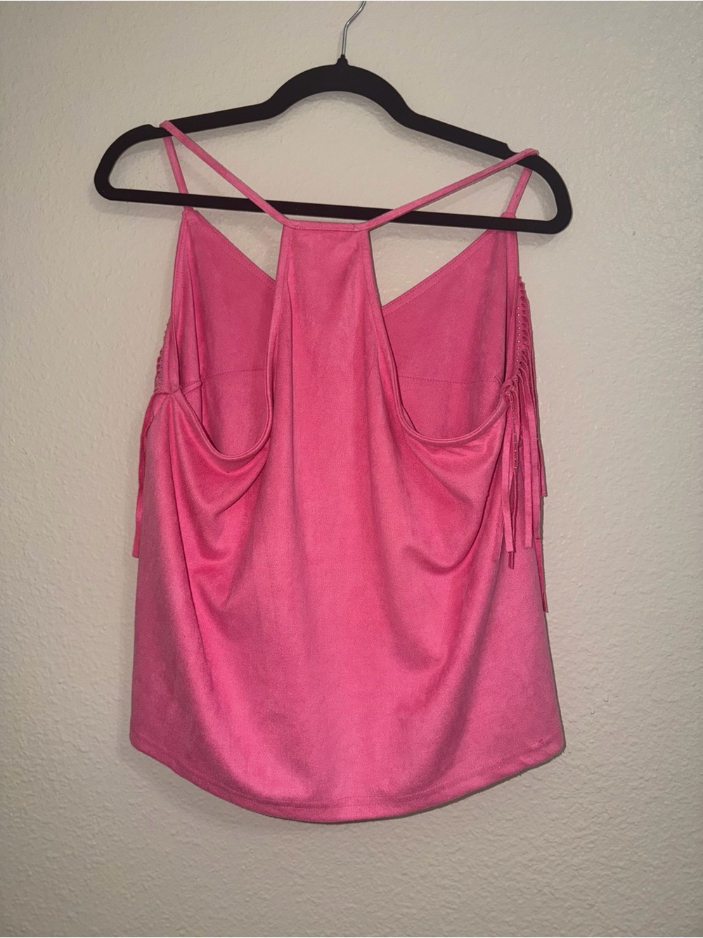 Pink Fringe Cami Tank - Altard State - Picture 7 of 7